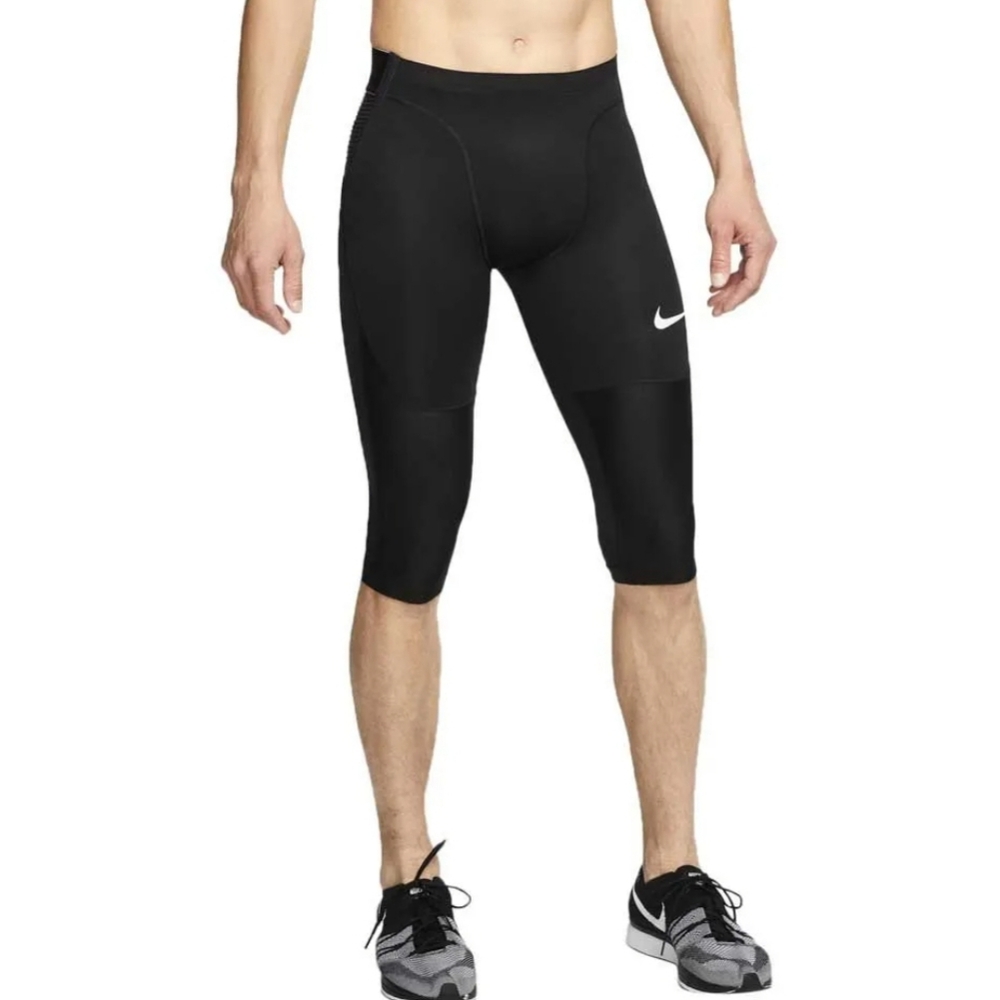 Nike Pro Aeroadapt Short Pants Black Bike Shorts sz Medium crop tights leggings